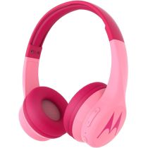 Motorola SQUADS 300 Pink Ενσύρματα / Ασύρματα Bluetooth on ear παιδικά ακουστικά Hands Free με splitter