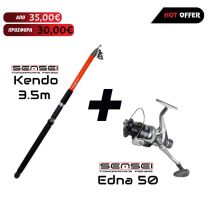 Combo Casting Sensei Kendo 3.50m + Sensei Edna 50