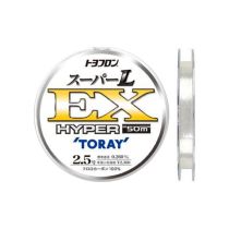 Toray Toyofulon L-EX Hyper Fluorocarbon 50m - 0-128mm