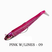 Soul Lures Ocean Ruler Combo 150gr - 09 Pink W Lines