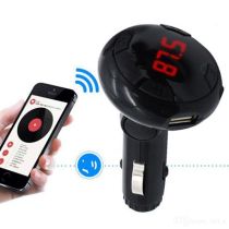 Bluetooth Hands Free κινητού - Car kit - FM Transmitter αυτοκινήτου Car - Αναμεταδότης μουσικής Mp3 στο ραδιόφωνο μέσω Bluetooth ή κάρτας sd ή usb stick (Δείτε το βίντεο) [ΠΡΟΣΦΟΡΑ ΕΒΔΟΜΑΔΟΣ]