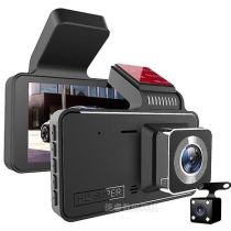 Κάμερα αυτοκινήτου καταγραφικό HD blackbox dvr με ανίχνευση κίνησης  - G sensor - 4'' οθόνη HD - ενσύρματη κάμερα οπισθοπορείας