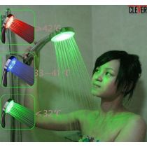 Τηλέφωνο ντούς led - ακουστικό μπάνιου με αισθητήρα θερμοκρασίας νερού και πολύχρωμα LED που φωτίζουν διαφορετικά στο κρύο - χλιαρό - ζεστό νερό (Δείτε το video)
