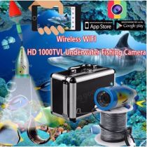 Υποβρύχια κάμερα για ψάρεμα με καλώδιο 50m  - Βλέπει στο σκοτάδι -  Εικόνα στην οθόνη του κινητού σας μέσω WIFI - Δυνατότητα σύνδεσης έξτρα monitor