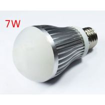 Λάμπα LED E27 7W με ψύκτρα από κράμα αλουμινίου Ψυχρό φως