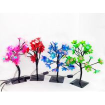 Λουλούδια φωτιζόμενα με led για εορταστική και όχι μόνο διακόσμηση (προσφέρονται σε 4 χρώματα) (Δείτε video)
