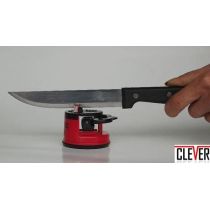 Ακονιστήρι κουζίνας για μαχαίρια και ψαλίδια με βεντούζα στερέωσης (Δείτε το video)