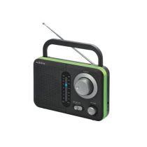Φορητό ραδιόφωνο μπαταρίας και ρεύματος Μαύρο-Πράσινο TR-412 Audioline