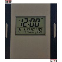 Ρολόι - θερμόμετρο - ξυπνητήρι ψηφιακό επιτραπέζιο - επιτοίχιο ευανάγνωστα ψηφία