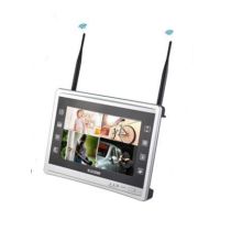 Δικτυακό NVR Wifi ασύρματο σύστημα παρακολούθησης καταγραφικό με MONITOR LED LCD 11'' DVR 4 CH