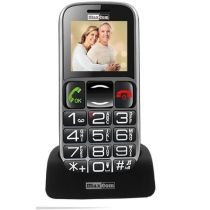 Κινητό Τηλέφωνο για Ηλικιωμένους με Ελληνικό Μενού - Μεγάλα Πλήκτρα - Κουμπί SOS - Άμεση Ειδοποίηση σε 7 αριθμούς - Ανοιχτή Ακρόαση - 2 Κάρτες SIM - Αυτονομία 10 Ημερών + Βάση Φόρτισης