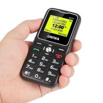 Κινητό τηλέφωνο με πλήκτρα Ελληνικό μενου – Dual sim 2G – Υποδοχή για κάρτα μνήμης 8GB – LED φακός – Πλήκτρο κλήσης SOS – Kάμερα φωτό /video – 0.8mp – Ιδανικό και για ηλικιωμένους – FM ραδιόφωνο 