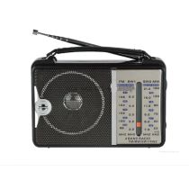 Ραδιόφωνο ρεύματος - μπαταρίας παγκοσμίου λήψεως 5 Bands AM/FM/TV/SW1/SW2