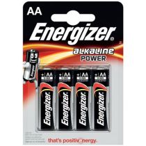 Μπαταρία αλκαλική Energizer ΑΑ - LR6 blister 4 τεμαχίων