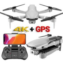 CleverDrone™ V3 – Επαγγελματικό GPS Drone με 2 Κάμερες 4K – Αναδιπλούμενο με GPS – Έως 50 Λεπτά Πτήσης  – WIFI 5GHz – Έλεγχος & Καταγραφή στο Κινητό – Βίντεο 4Κ- 2 Μπαταρίες