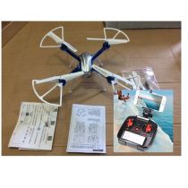 Drone - Ελικόπτερο με HD Κάμερα και Καταγραφή Photo / Video + Real Time Παρακολούθηση + Καταγραφή από Κινητό + Κοντρόλ Υψηλής Εμβέλειας 120m + Λειτουργία AUTO RETURN. + 3D Κίνηση 360° 