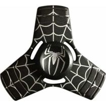 Μεταλλικό Fidget Spinner Spiderman Black 4 Min