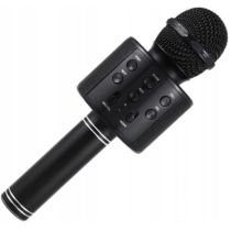Ασύρματο μικρόφωνο Karaoke - Bluetooth ηχείο - V6 - Μαύρο