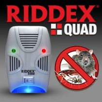 Συσκευή Απώθησης Τρωκτικών & Εντόμων  - Riddex Quad