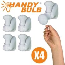 Ασύρματη Κινητή Λάμπα Led Σετ 4 Τεμαχίων- Handy Bulb