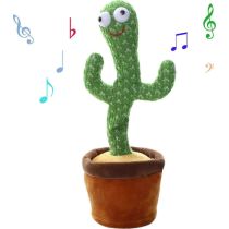 Παιδικό παιχνίδι κάκτος που χορεύει, τραγουδάει & επαναλαμβάνει επαναφορτιζόμενο - Dancing & Singing Cactus 8407Ο