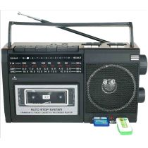 ​Ραδιοκασετόφωνο Φορητό με USB/SD Mp3 Player, Ρεύματος και Μπαταρίας BLISS BS-602U