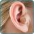 Μίνι Ακουστικό Ενίσχυσης Ακοής 45db Ψείρα OEM K-80