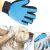 ​Γάντι – Βούρτσα καθαρισμού για κατοικίδια OEM Five Finger Deshedding Brush Glove Pet