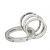 ​Κομψό Μπρελόκ Cerruti 1881 Key Ring Zoom Silver NAK209