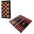 ​Τάβλι - Σκάκι Tύπου Καρυδιάς 30x30cm RUA-MAT