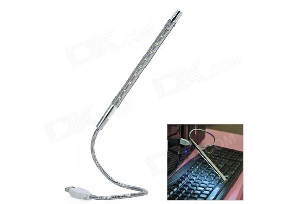 Φωτιστικό για Notebook ή Laptop με 10 led φωτάκια USB Led Light ΟΕΜ 1178