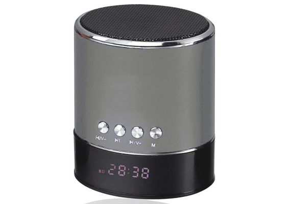 Mini Bluetooth Multimedia Speaker Player Hands Free ασημί OEM WS-633B1