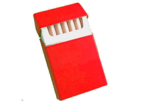Ταμπακιέρα σιλικόνης πακέτου τσιγάρων κόκκινη OEM Silicone Cigarette Case