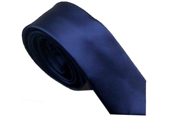 Γραβάτα μονόχρωμη μπλε σκούρα OEM 30140