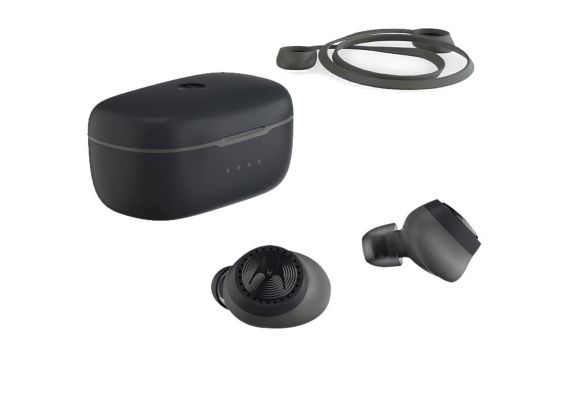 Motorola VERVE BUDS 200 Black True wireless αδιάβροχα ασύρματα Bluetooth ακουστικά με αποσπώμενο λουράκι