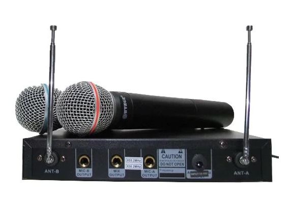 Karaoke ψηφιακό Studio Quality με 2 Ασύρματα Μικρόφωνα OEM WG-2009