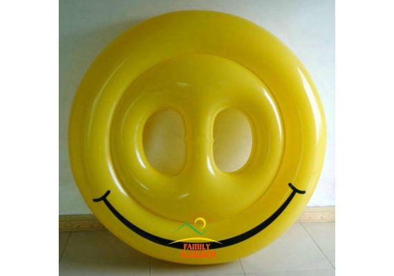 ​Φουσκωτό Στρώμα Θαλασσής Χαμόγελο 1,50cm OEM SMILE FACE INFLATABLE WATER FLOATING ROW