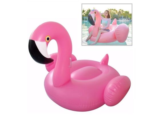 ​Φουσκωτό Φλαμινγκο Θαλάσσης 140x132x105 cm Flamingo inflatable water floating row