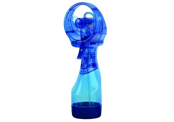 Μini ανεμιστήρας με σπρέι ψεκασμού νερού Fan Spray Light Blue