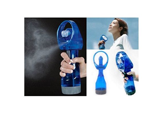 Μini ανεμιστήρας με σπρέι ψεκασμού νερού Fan Spray Light Blue