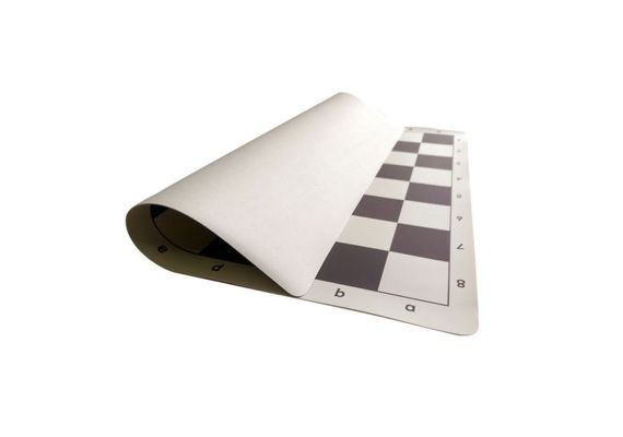 ​Αναδιπλούμενη Αδιάβροχη σκακιέρα PVC Tournament size 50 x 50 cm