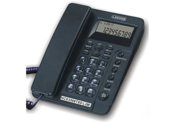 ​Ενσύρματο Τηλέφωνο με Επανάκληση & αναγνώριση κλήσεων με μεγάλα πλήκτρα Leboss L-09Ε