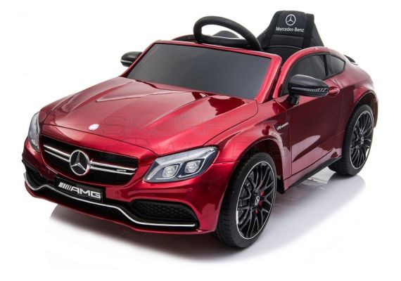 ​Παιδικό ηλεκτρικό αυτοκίνητο Κόκκινο Licensed Mercedes Benz C63 ScorpionWeels 5246063
