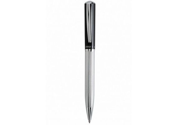 Πολυτελές μεταλλικό στυλό με ασημί και μαύρα φινιρίσματα - Cerruti Lodge NSW4654