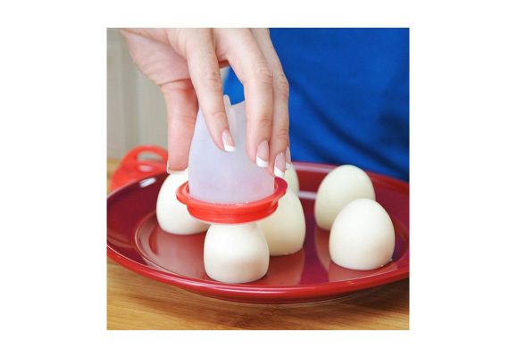 Σετ 6 Τεμαχίων για Βράσιμο Αυγών Silicone Egg Boil