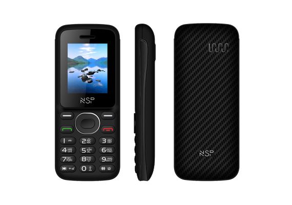 NSP 1800DS (Ελληνικό Μενού) Κινητό τηλέφωνο Dual SIM με Bluetooth και οθόνη 1.8″