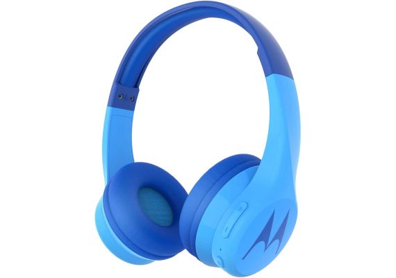 Motorola SQUADS 300 Blue Ενσύρματα / Ασύρματα Bluetooth on ear παιδικά ακουστικά Hands Free με splitter