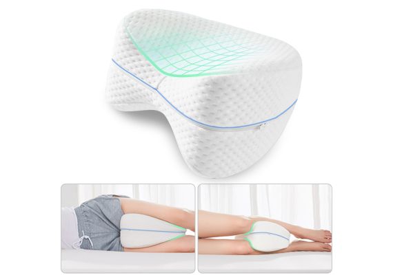 Ανατομικό Μαξιλάρι για Χαλάρωση Καταπονημένων Μυών & Μέσης Memory Foam Leg Pillow