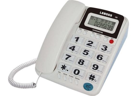 Σταθερό ενσύρματο τηλέφωνο με μεγάλα πλήκτρα  L-15 LEBOSS