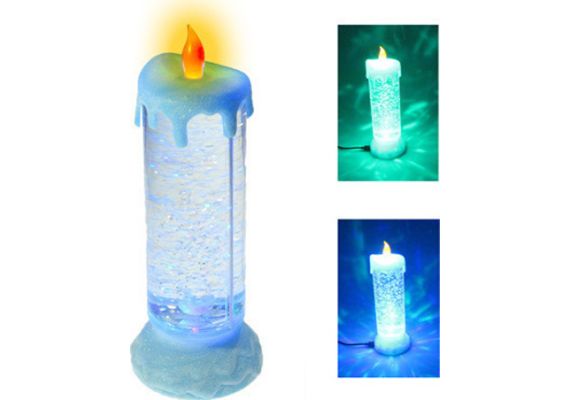 Διακοσμητικό φωτιζόμενο LED κερί Amazing Colorful USB LED Candle